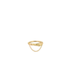 Anello a catena Eroz, edizione dorata