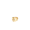 Anello ricurvo Éole, edizione placcata in oro a carati