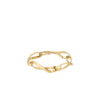 Bracciale a catena Éole, edizione con placcatura in oro carati