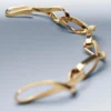 Bracciale a catena Éole, edizione con placcatura in oro carati