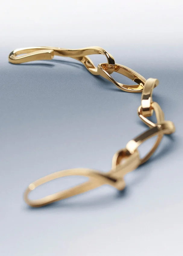 Bracciale a catena Éole, edizione con placcatura in oro carati