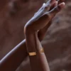 Bracciale Éole Edition placcato in oro a 24 carati