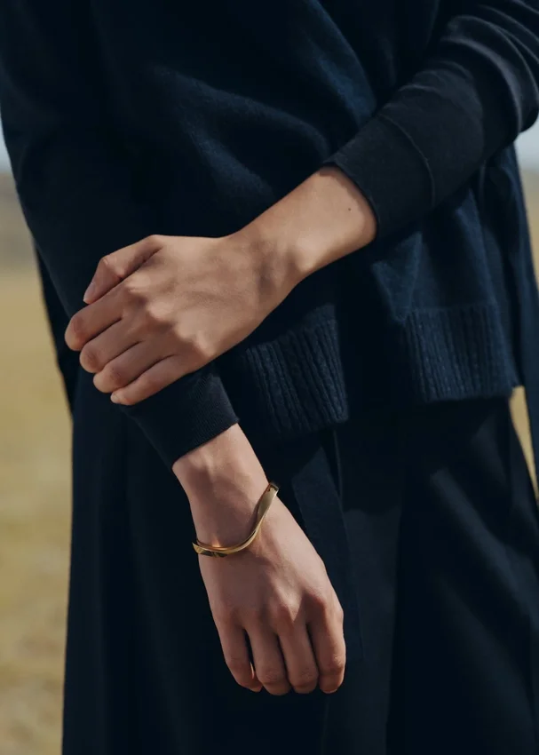 Bracciale Éole, edizione placcata in oro