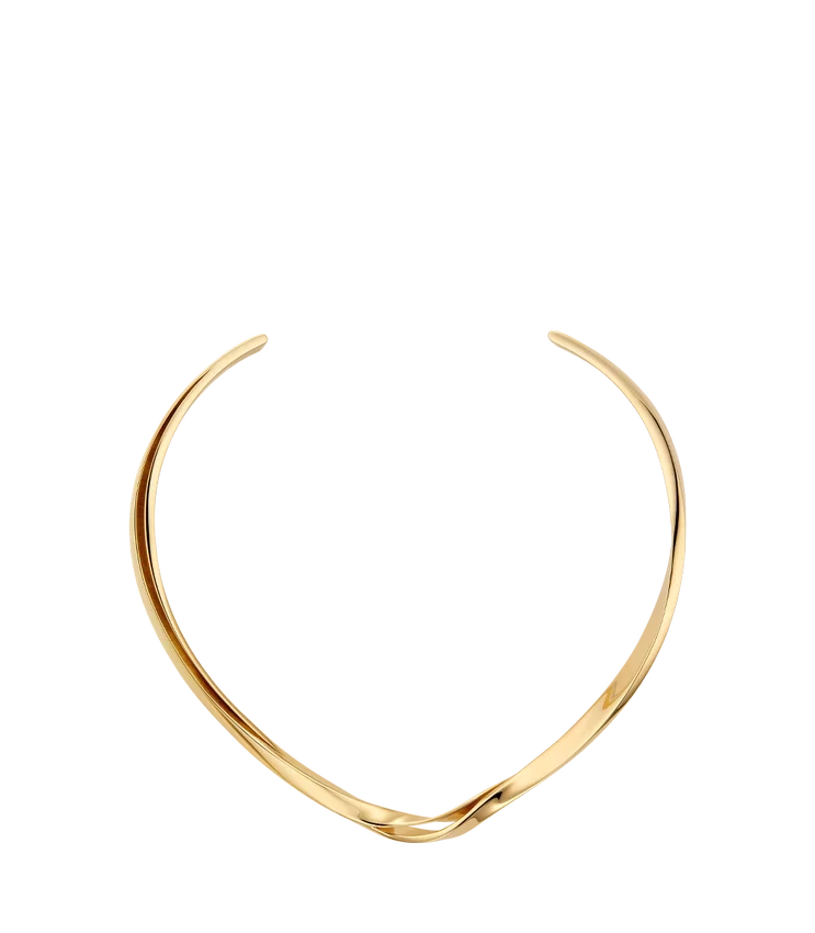 Collana Éole, edizione placcata in oro