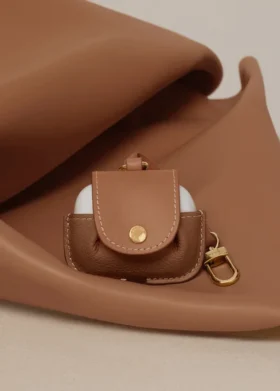 Custodia per AirPods Edition Duo Camel