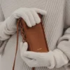 Custodia per telefono Onda Edizione Cognac