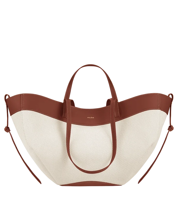 Cyme Edition in tela color cognac