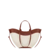 Cyme Mini Edition in tela color cognac