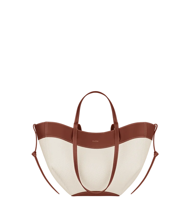 Cyme Mini Edition in tela color cognac