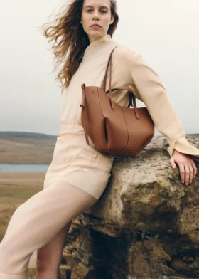 Cyme Mini Edition Textured Camel
