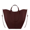Cyme Tote Edition in ciliegio nero testurizzato
