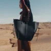 Cyme Tote Edition Nero testurizzato
