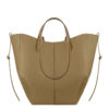 Cyme Tote Edition, oliva fumé testurizzata