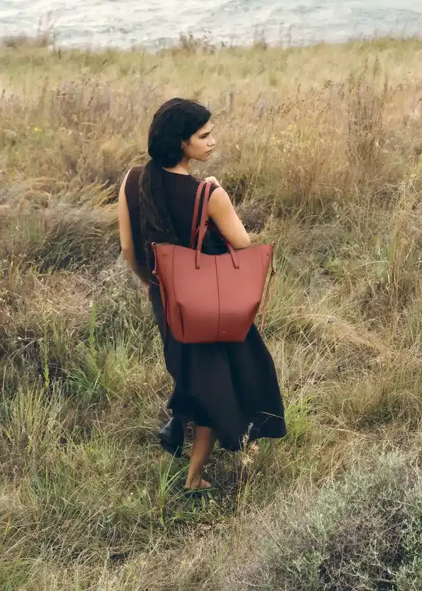 Cyme Tote Edition Terracotta testurizzata
