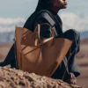 Cyme Tote Edition Textured Camel