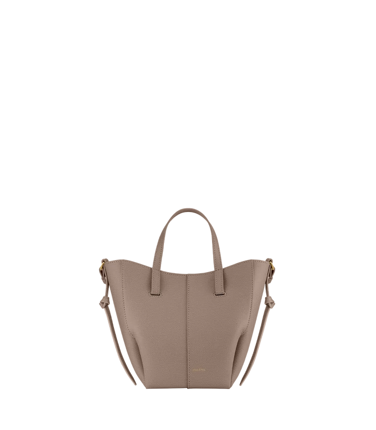Cyme Tote Nano Edition Taupe testurizzato