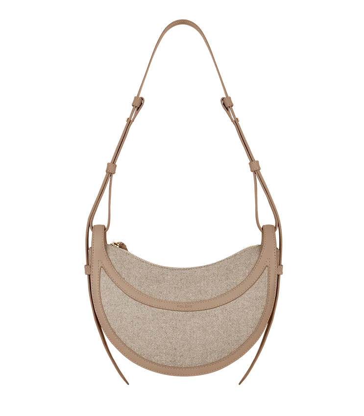 Edizione Numéro Dix in tela Duo color taupe