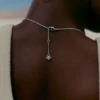 Eroz a doppia catena, edizione in ottone placcato argento e rodio