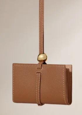 Portacarte Kayé Edition Textured Duo Camel