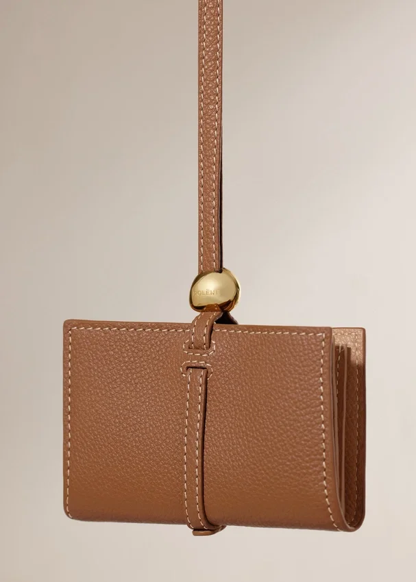 Portacarte Kayé Edition Textured Duo Camel