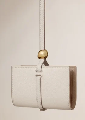 Portacarte Kayé Edition Textured Duo Chalk