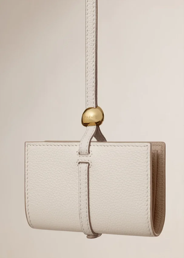 Portacarte Kayé Edition Textured Duo Chalk