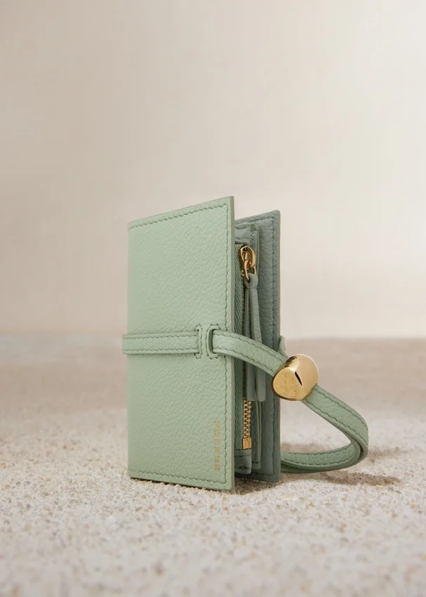 Portacarte Kayé Edition Textured Duo Fresh Almond