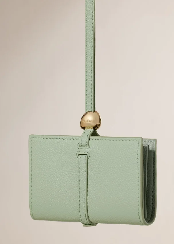 Portacarte Kayé Edition Textured Duo Fresh Almond