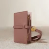 Portacarte Kayé Edizione Textured Duo Blush