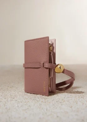 Portacarte Kayé Edizione Textured Duo Blush