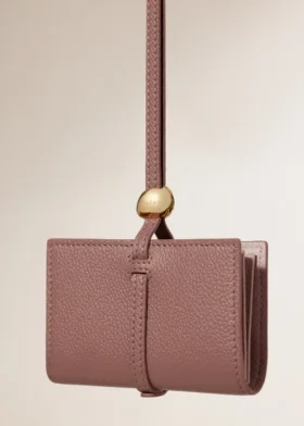 Portacarte Kayé Edizione Textured Duo Blush