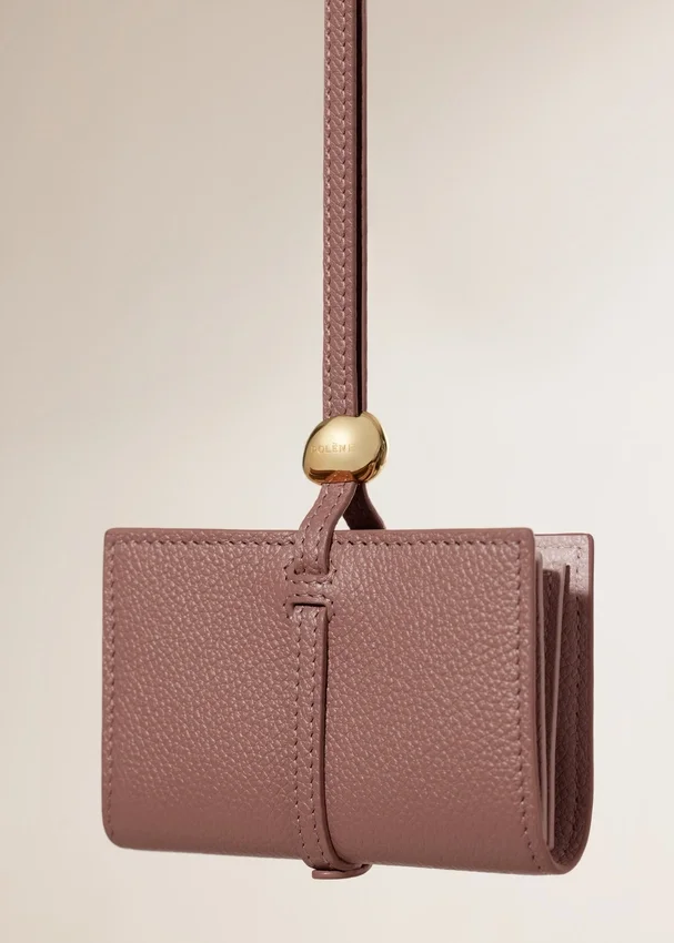 Portacarte Kayé Edizione Textured Duo Blush